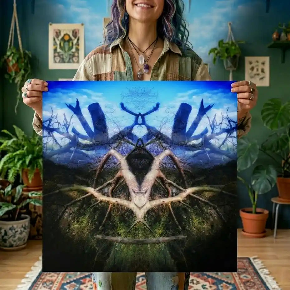 The Layers Of Reflections Poster